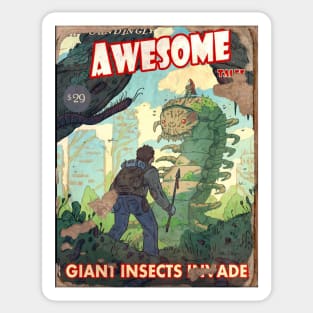 ASTOUNDINGLY AWESOME TALES Giant Insect Invade Sticker